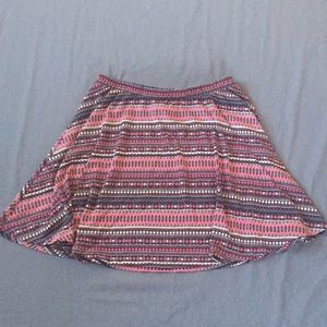 Patterned skirt